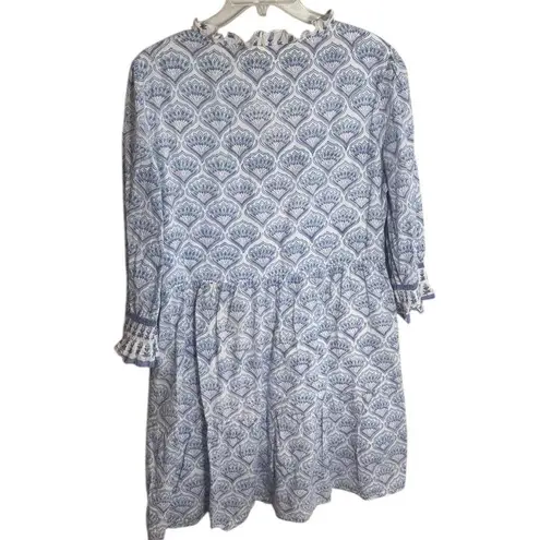 Charleston Shoe Co. charlee Women's Alexis Tiered Dress L Blue Size L