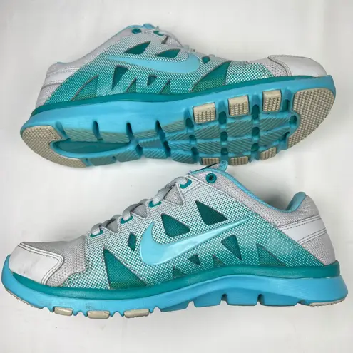 Nike  Training Shoes Sneakers Womens US 6.5 Gray Blue Athletic Running