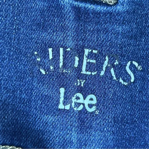 Riders By Lee  MidRise Skinny Cropped Size 10 Pull on 5 Pocket Jeans