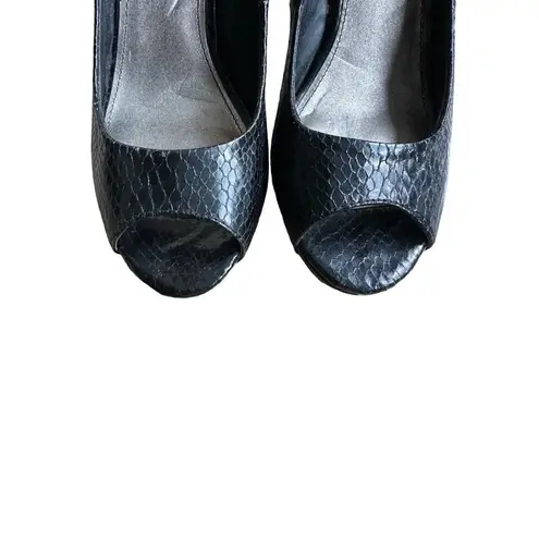 Fergalicious Women's High Heels Black Size 8.5 Eu 40 Uk 6.5 Sku 2262