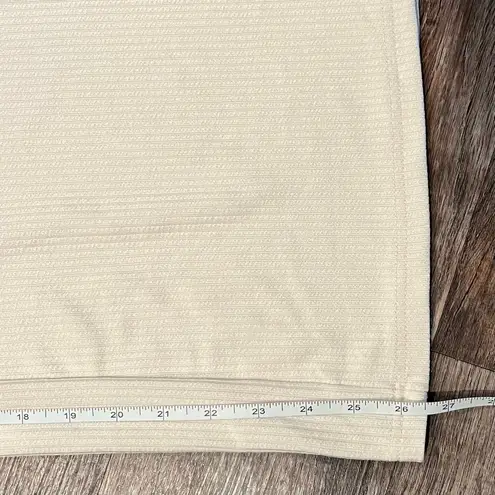 Cider Cream Colored Lightweight Wide Leg Cropped Pants Size XS