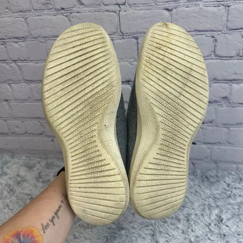 Allbirds Gray Merino Wool Runner Sneakers Women's Size 8 Lace Up Comfort