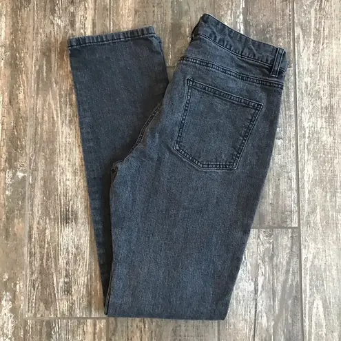 Anthropologie  Tapemeasure charcoal grey straight leg stretch jeans size 10