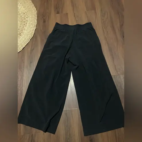 Athleta  Brooklyn heights  Black Wide-Leg trouser Pants 6 
 casual fall $128