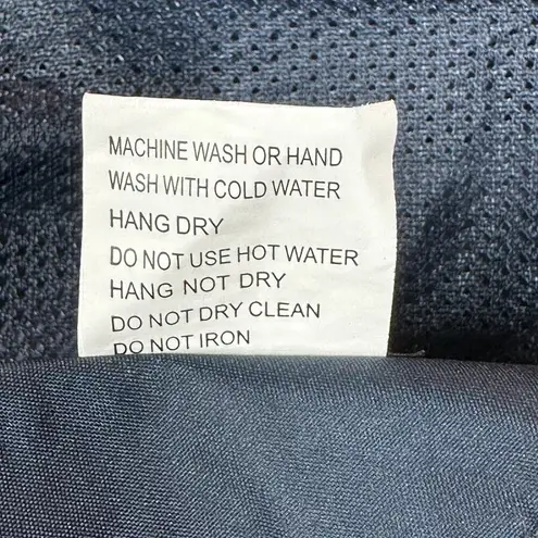 Cheneral Jacket Small Mackinac Island Michigan Navy Gray Windbreaker Retro USA Blue