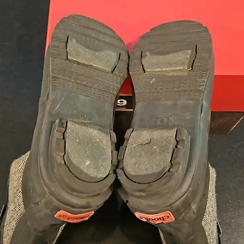 Chooka ππ Classic Mid Calf Racer Rain Boots ~ Herringbone Print Size 9