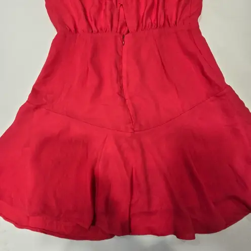 Krisa Off Shoulder Ruffle Dress in Rio