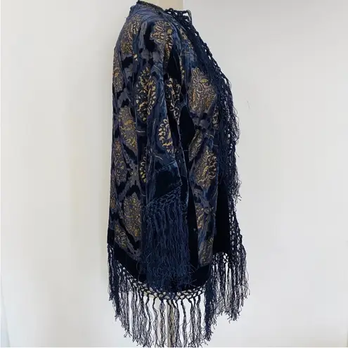 Denim & Supply Ralph Lauren Ralph Lauren beautiful velvet Denim & Supply fringe kimono