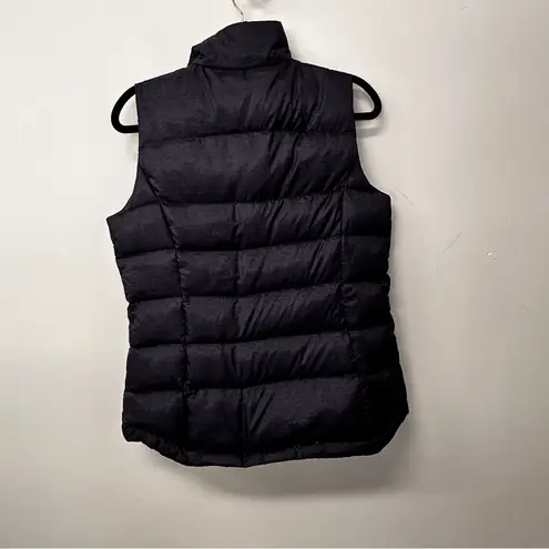 Free Country Puffy Vest navy blue down Feather small zip up pockets casual