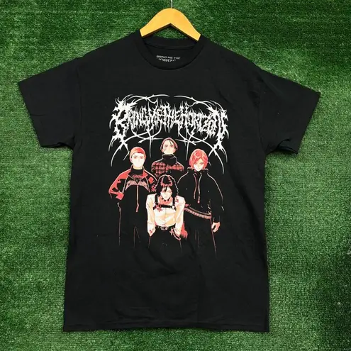 Bring Me the Horizon Top 10 staTues tHat CriEd bloOd Rock Band T-Shirt Large