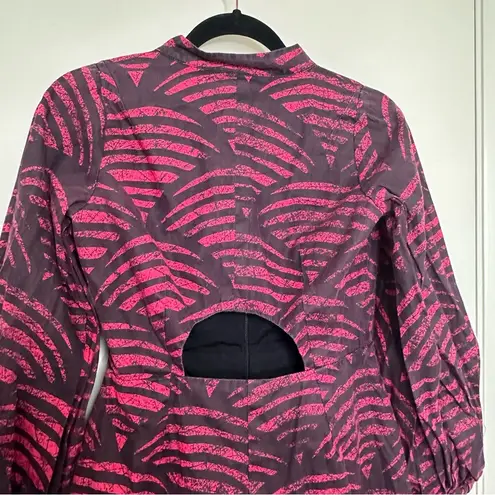 Kahindo Kalenjin Red Scallop Print Romper Size 4