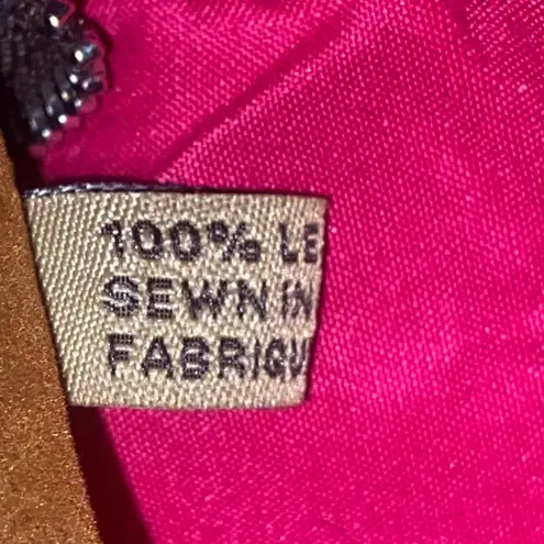 Patricia Nash TROPICAL BIRDS OF PARADISE CROSSBODY Genuine Leather Purse EUC