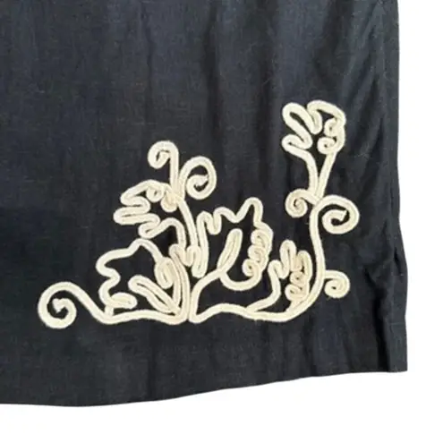 Fifteen Twenty Mason Rope Stitch Pants in Black, Size L