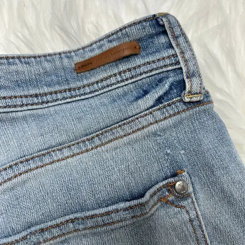 Pilcro and the Letterpress ANTHROPOLOGIE PILCRO Denim Shorts Womens Size 29 Distressed Cuffed Summer Casual