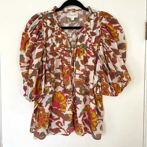 Cleobella $148 Zola Blouse 100% Organic Cotton Shea Women's Size XL