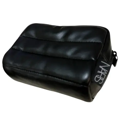 NARS Black Puffer Pouch – Brand New | Nylon Makeup Bag | Travel Cosmetic Case