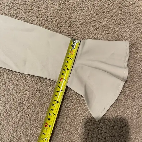 HEY BABE Trending Boho Vintage Cover Top w/Lace Trim, Vintage Cuff Tan