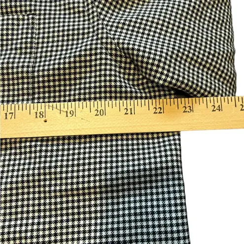 Ralph Lauren  Wool Hounds Tooth Button Up Long Sleeve Shirt Size L