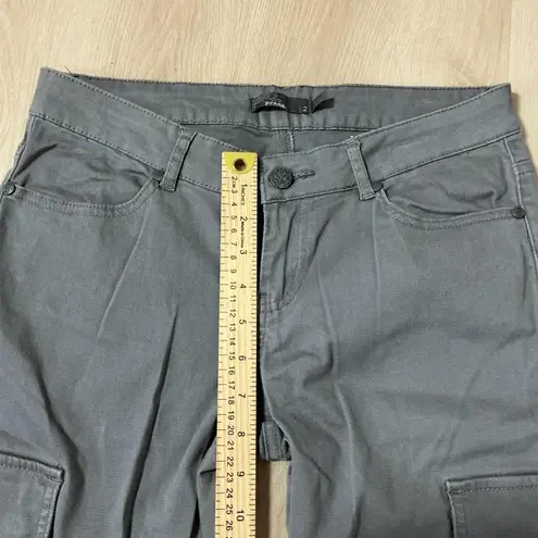 prAna Womens Gray Cargo Pants Casual Utility Everyday Comfort