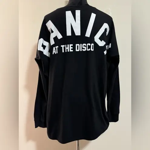 Preloved Panic! At The Disco Black and White Logo Long