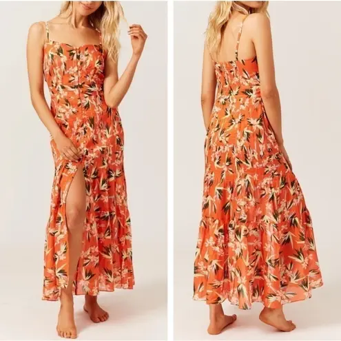 Solid & Striped Tilda Dress Orange XS