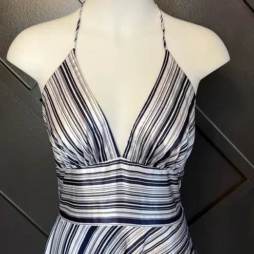 Alyn Paige Striped Halter Dress Size 7/8