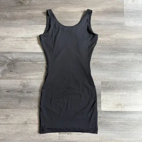 ASSETS By Sara Blakely Shapewear Slip Dress Black Medium Bodycon