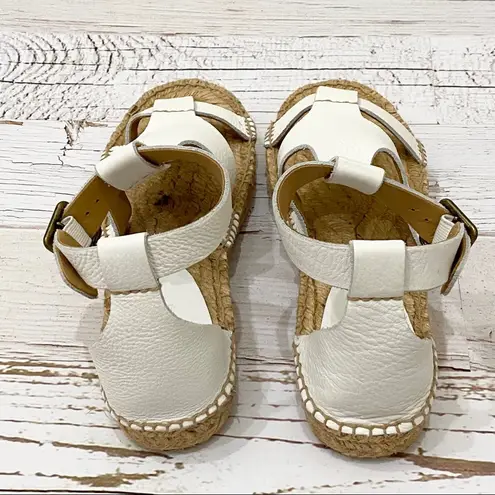 Soludos Whited Banded Shield Sandal Espadrille 9.5