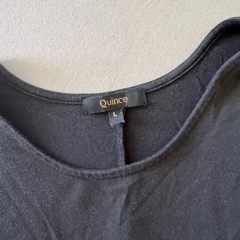 Quince Tencel Jersey Mini Swing Dress