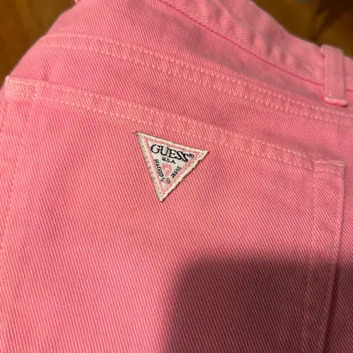 Guess Vintage  Jeans Pink Wash