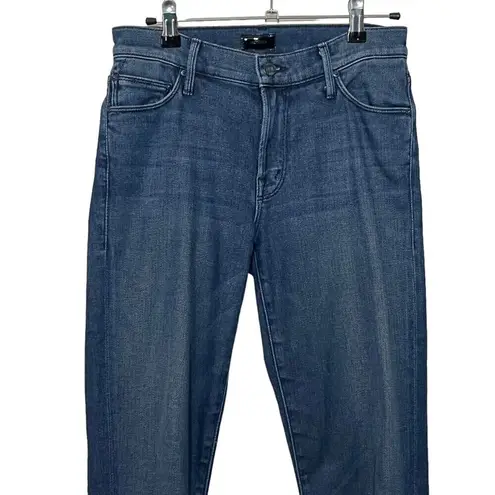 MOTHER The Trainer Comfort & Joy Jogger Jeans Cropped Women’s 24 Blue