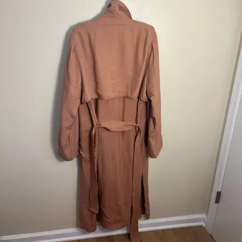 Apiece Apart Women's Peralta Trench Coat Size 8 Butter Rum