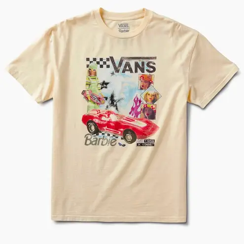 Vans  x Barbie Retro Limited Edition Oversized Tee NWT Medium