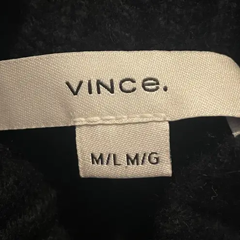 Vince  Wool and Cashmere Trapeze Turtleneck Sweater