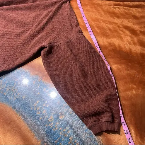 Lululemon  Peaceful Moments Long Sleeve Mock Turtleneck Recovery Top Copper