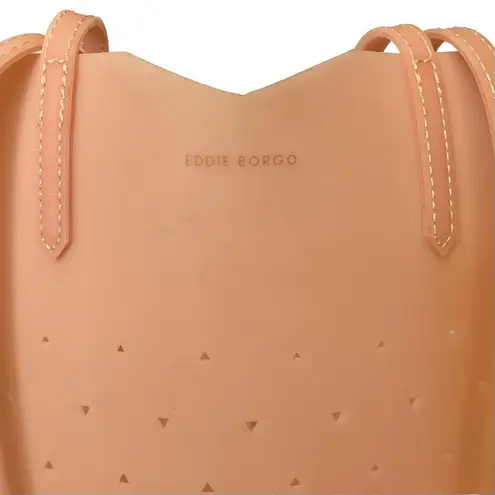 Eddie Borgo x Neiman Marcus Pink Perforated Rubber Jelly Tote Bag Purse