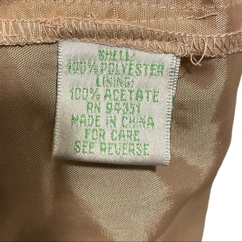 Jade Melody Tram Black Beaded Lace Scallop Hem Nude Lined High Waist Formal Pant Size 4