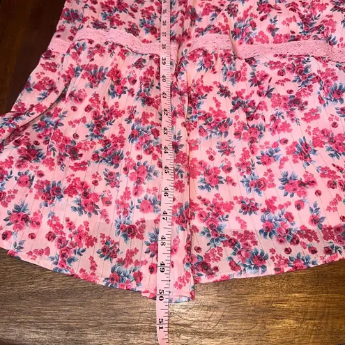 Torrid  Maxi Chiffon And Lurex Tiered Floral Dress