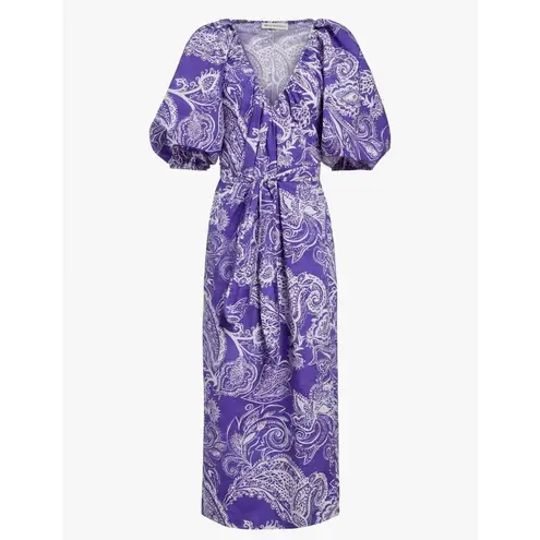 Mara Hoffman 💕💕 Fila Dress ~ Purple with White Abstract Print Small S NWT - Image 9