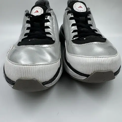 Adidas  x Stella McCartney Earthlight Silver Metallic Shoes 7.5 YYJ 606004/GY5050