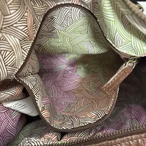 The Sak Womens Hobo Patchwork Leather Bag EUC