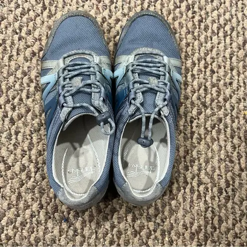 Dansko Henriette Sneakers EU 36 Blue Denim Suede Comfort Walking Shoes Women’s 6