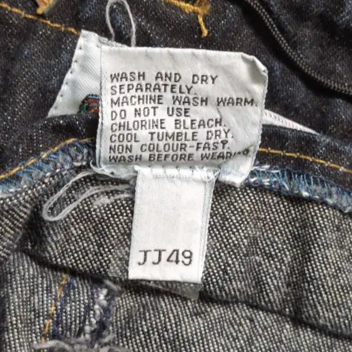 Jeanjer Vintage 80s 90s High Waisted Pleated Tapered Denim Trousers 13/14 Blue Size undefined