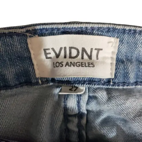 Evidnt Los Angeles Womens 27 Distressed Skinny Jeans