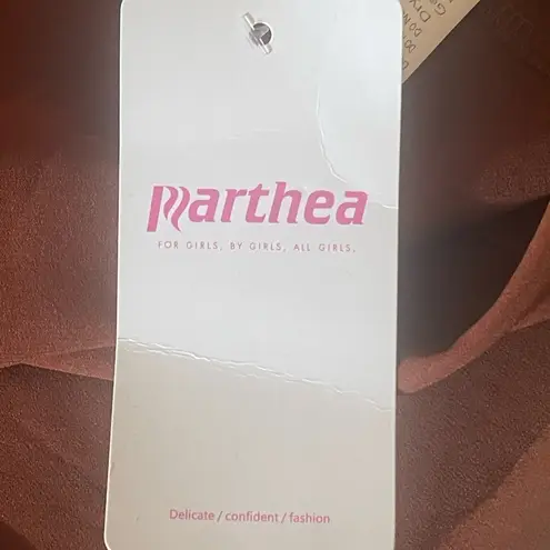 Rust Satin Cowl Neck Midi Dress 1XL Parthea Ruched Slip Spaghetti Strap Brown Size 1X