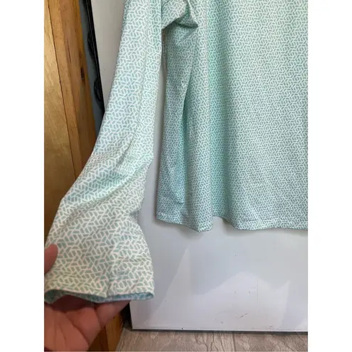 Lady Hagen Patterned Long Sleeve Top Woman’s Size XL —STAINS