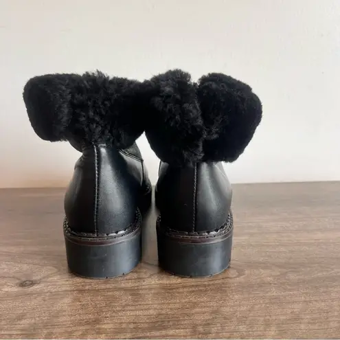 Blondo Leather Waterproof Shearling Lined Women's Boot Size 8 SKU#243069