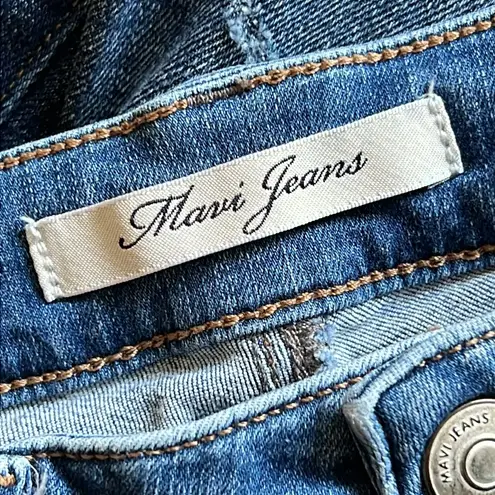 MAVI Adriana Mid Rise Ankle Super Skinny Jeans Size 29 Blue