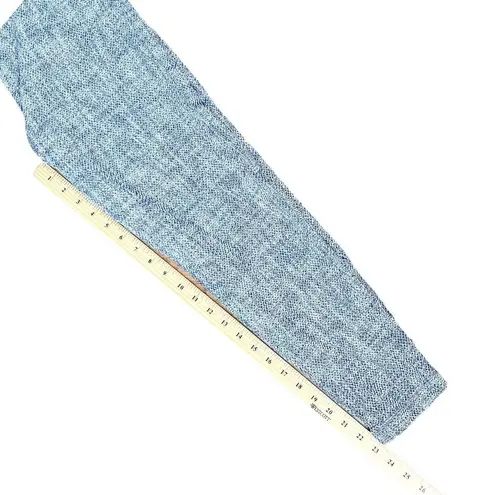 Rachel Comey Double Side Zip Double Button High Waisted Blue Knit Pants Size XS