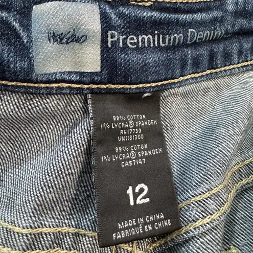 Mossimo Boyfriend Denim Shorts Size 12 EUC Blue